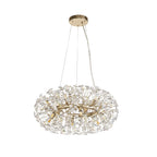 NL73979 Paris Pendant 12 Light French Gold/Crystal