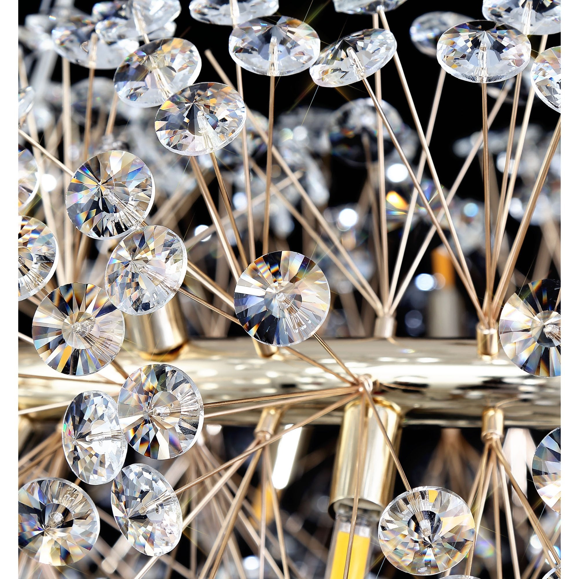 NL73979 Paris Pendant 12 Light French Gold/Crystal