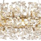 NL73989 Paris Pendant 20 Light French Gold/Crystal