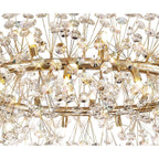 NL73999 Paris Pendant 26 Light French Gold/Crystal