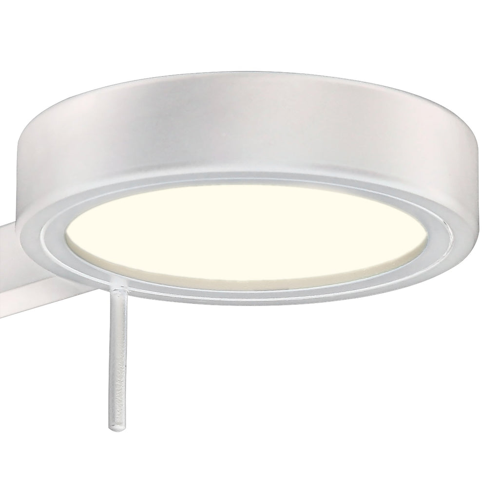 NL77969 Burlon Adjustable Wall Lamp / Reader LED Sand White