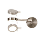 NL77989 Burlon Adjustable Wall Lamp / Reader LED Satin Nickel