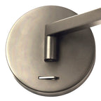 NL77989 Burlon Adjustable Wall Lamp / Reader LED Satin Nickel