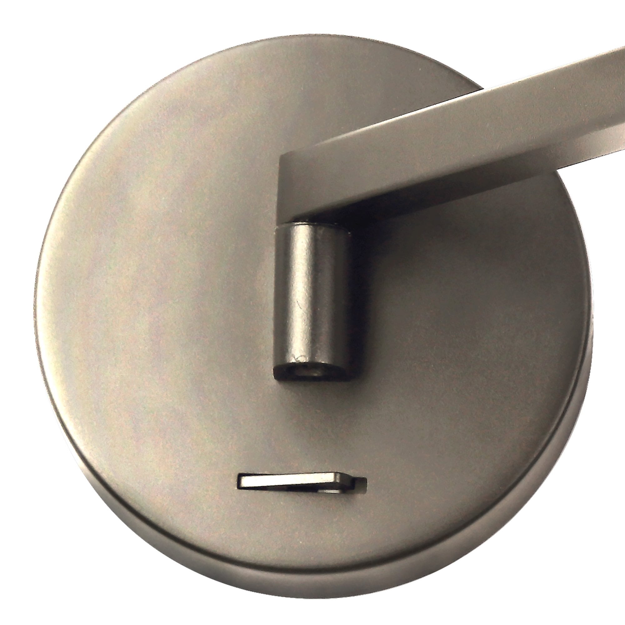 NL77989 Burlon Adjustable Wall Lamp / Reader LED Satin Nickel