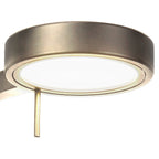 NL77989 Burlon Adjustable Wall Lamp / Reader LED Satin Nickel