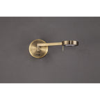 NL77999 Burlon Swing Arm Wall Lamp / Reader LED Antique Brass