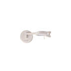 NL78009 Burlon Adjustable Swing Arm Wall Lamp / Reader LED Sand White
