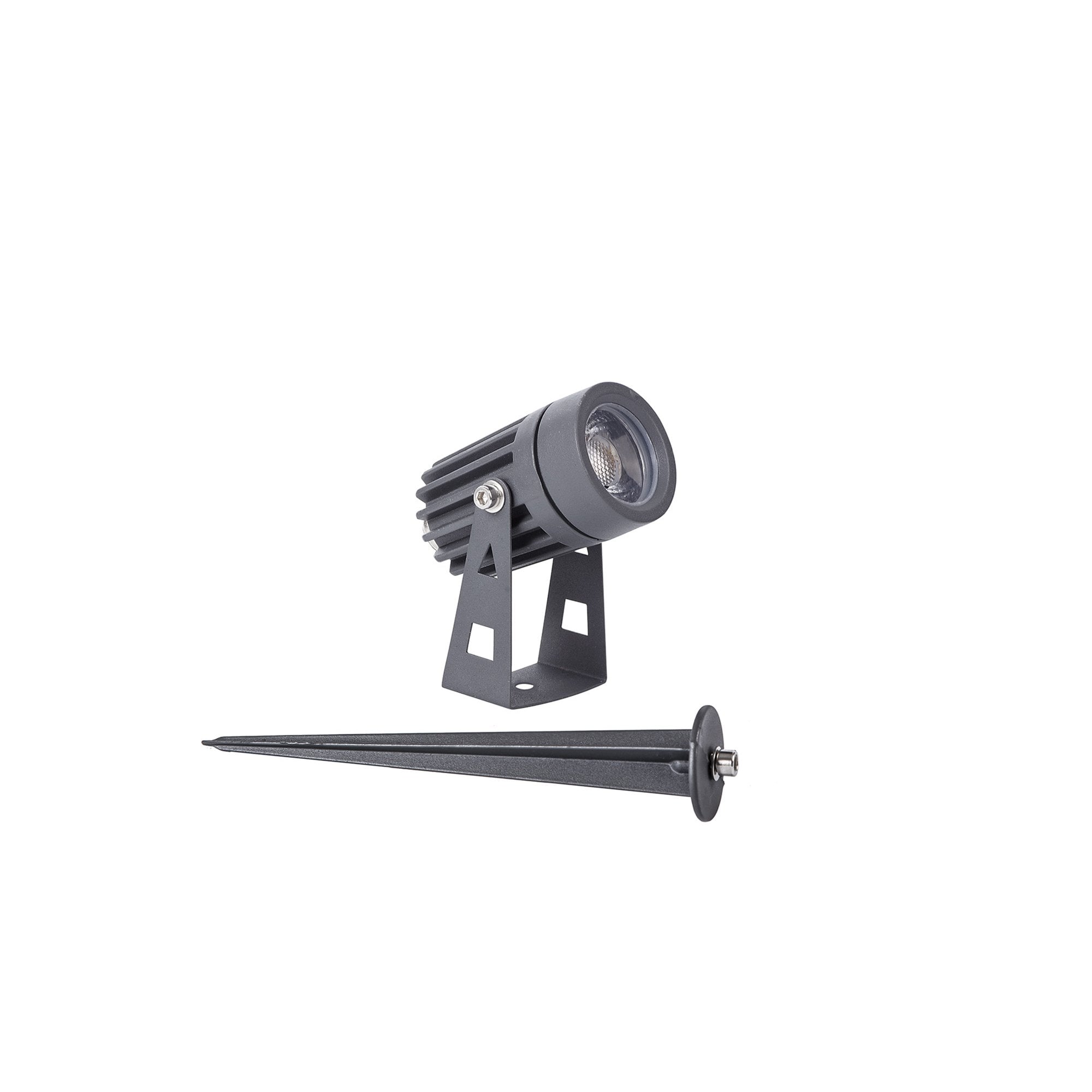 NL81759 Caster Outdoor Spike  Light LED Grey/Black