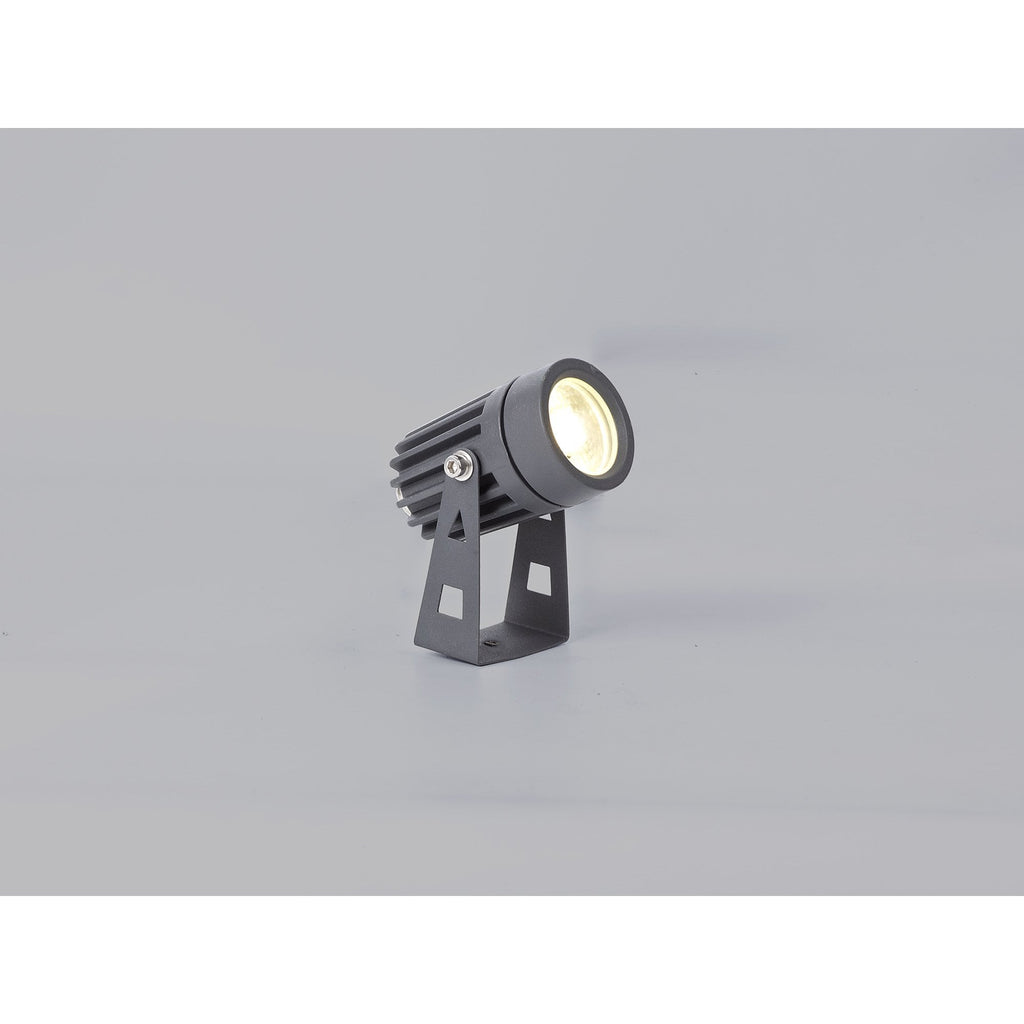 NL81759 Caster Outdoor Spike  Light LED Grey/Black