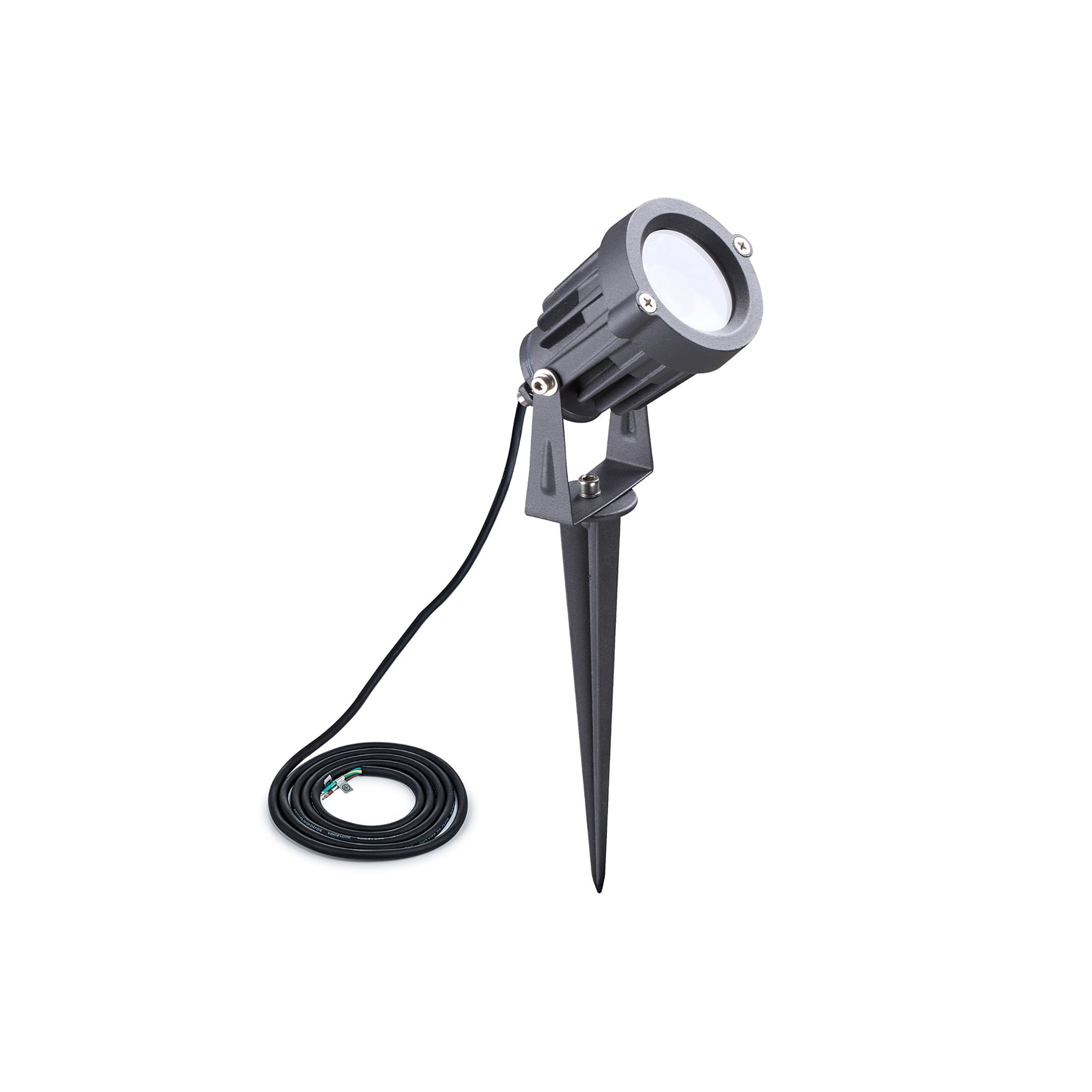 NL81769 Caster Outdoor Spike  Light LED Grey/Black