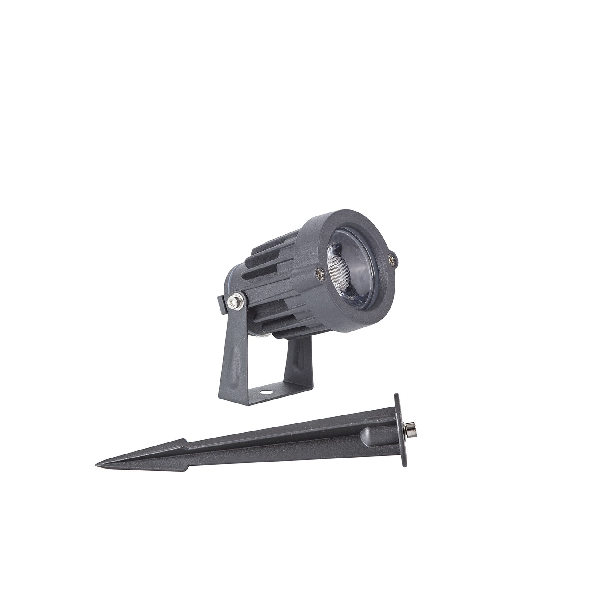 NL81769 Caster Outdoor Spike  Light LED Grey/Black