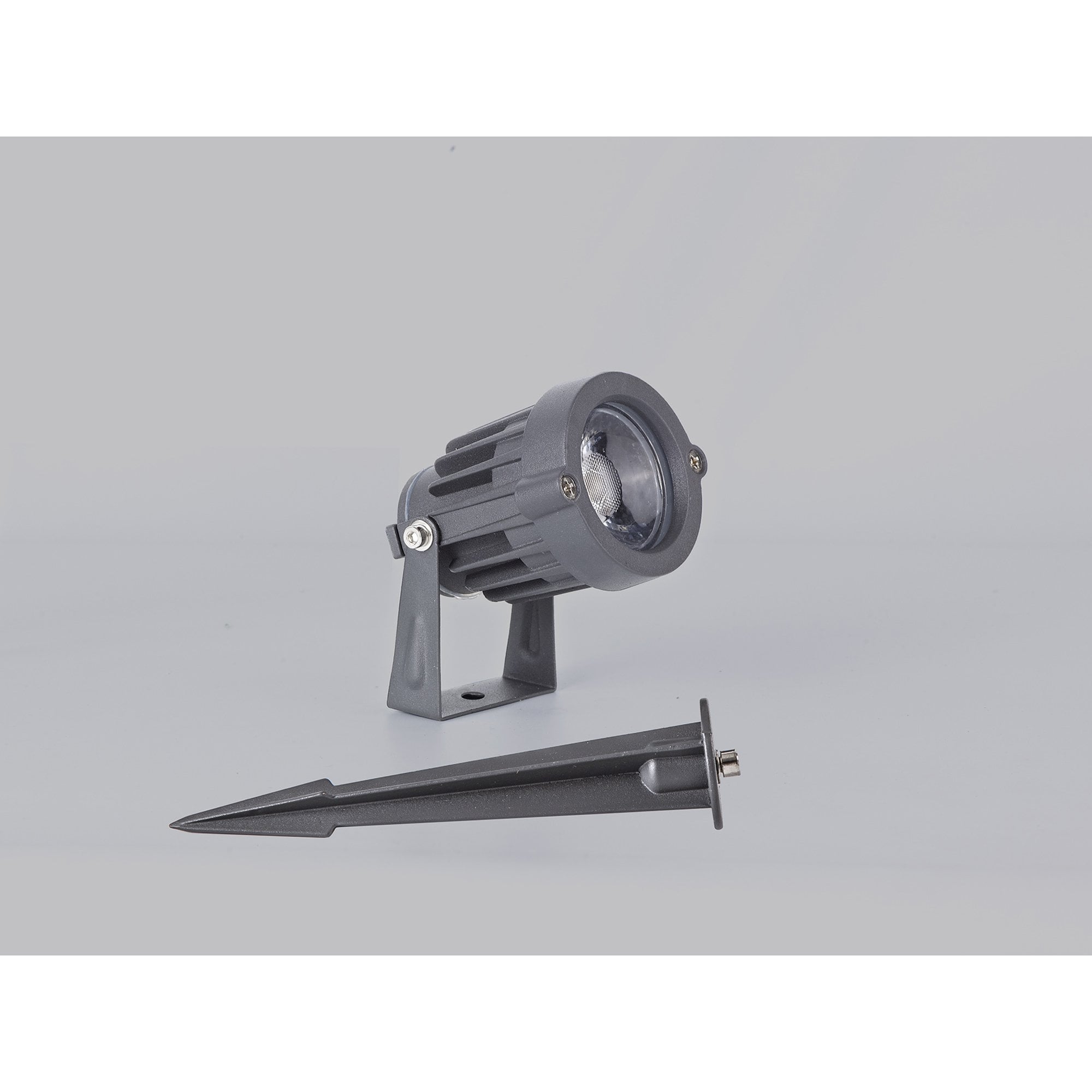 NL81769 Caster Outdoor Spike  Light LED Grey/Black