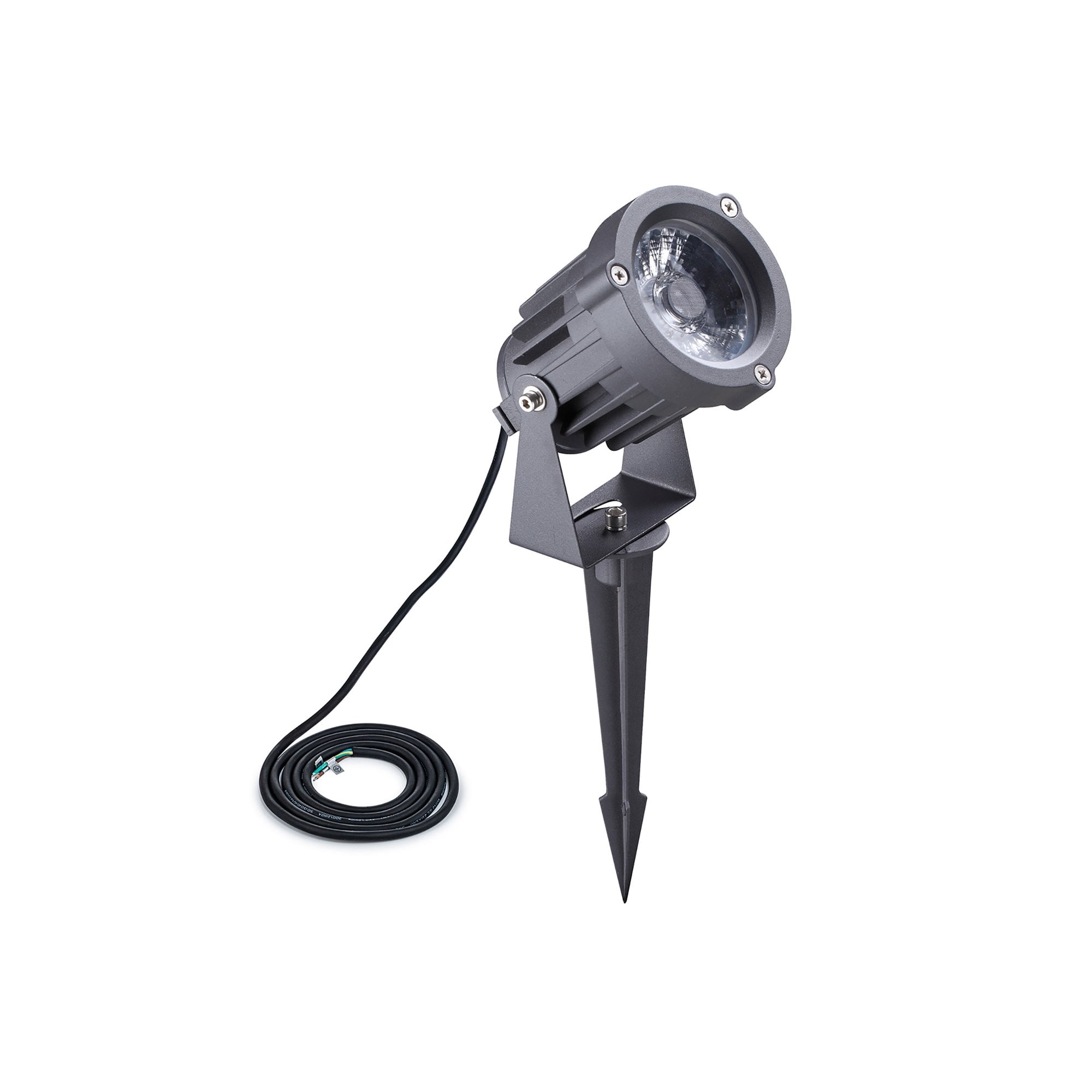 NL81779 Caster Outdoor Spike  Light LED Grey/Black