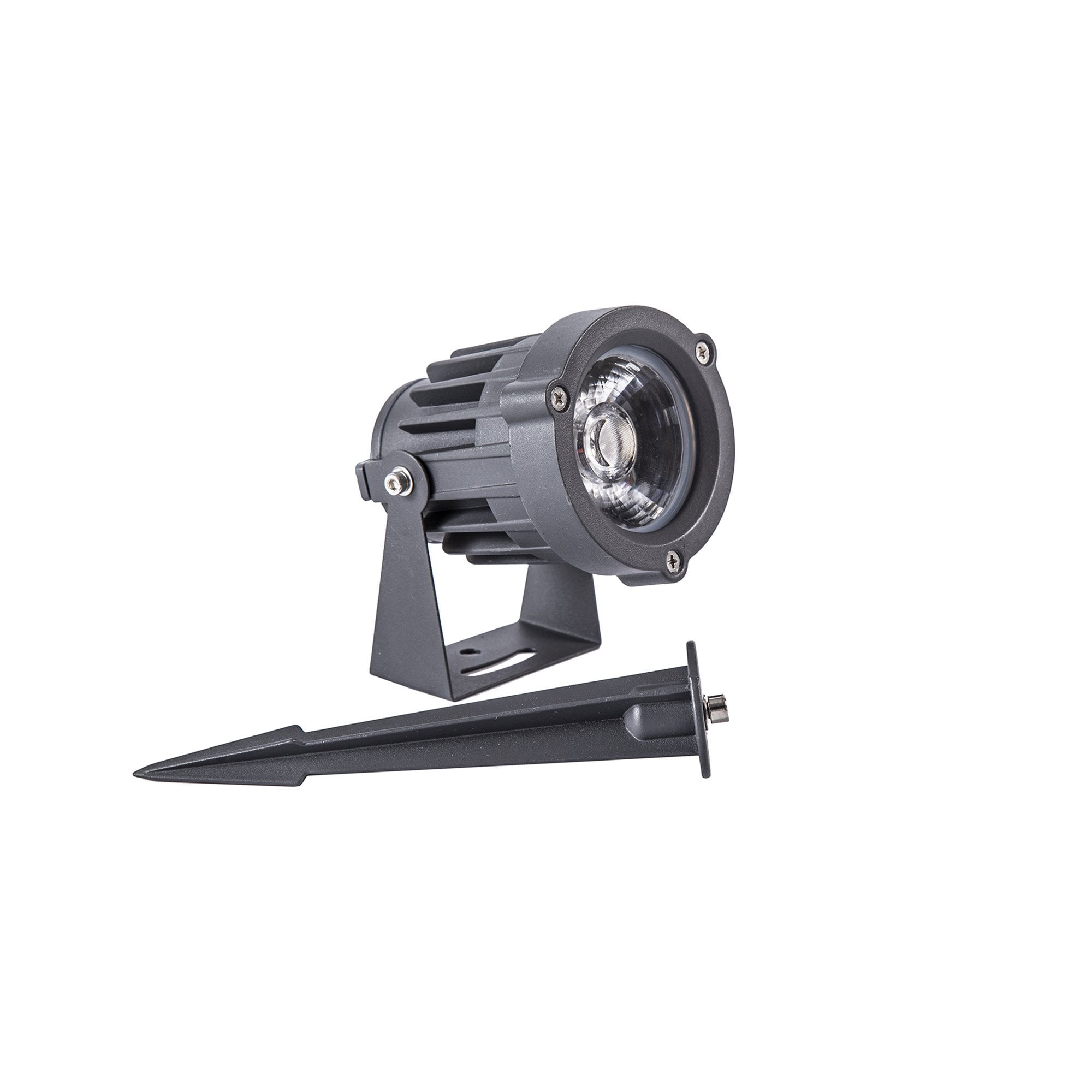 NL81779 Caster Outdoor Spike  Light LED Grey/Black