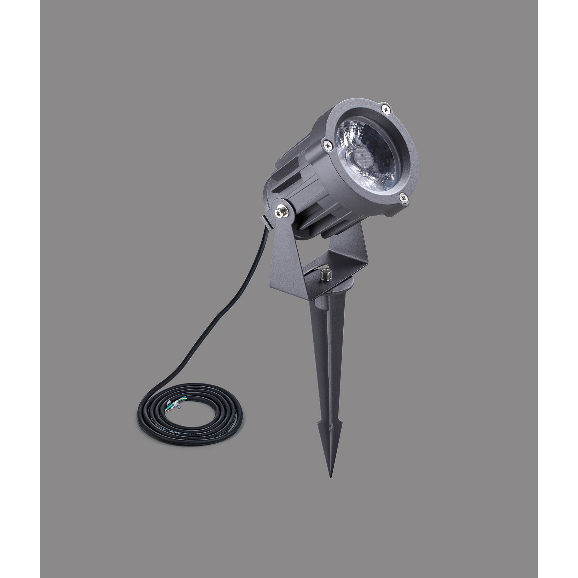 NL81779 Caster Outdoor Spike  Light LED Grey/Black