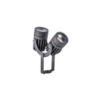NL81789 Caster Outdoor Twin Spike  Light LED Grey/Black