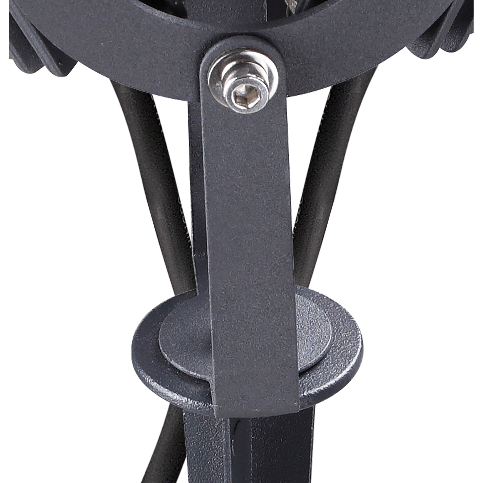 NL81789 Caster Outdoor Twin Spike  Light LED Grey/Black