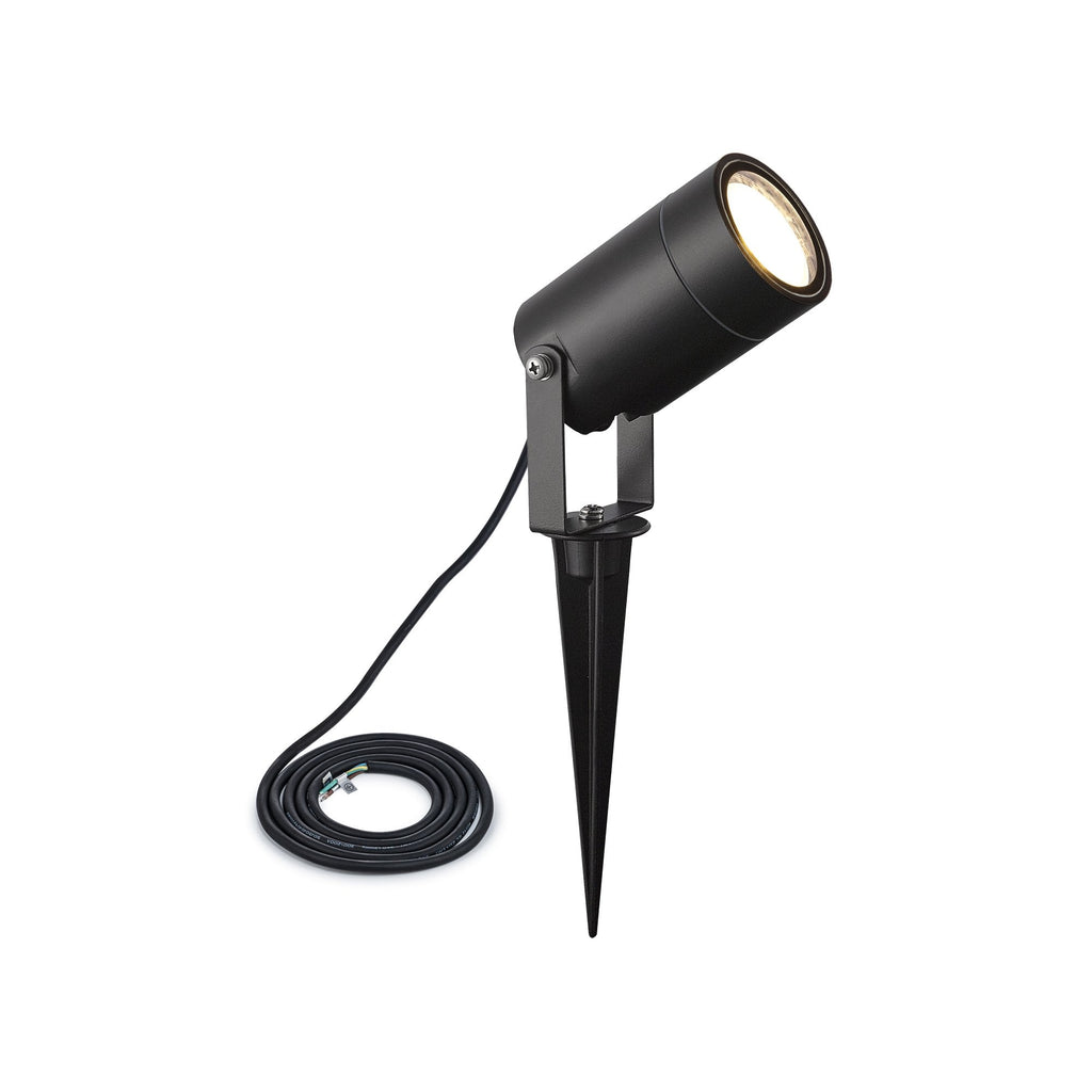 NL81799 Caster Outdoor Spike  Light Black