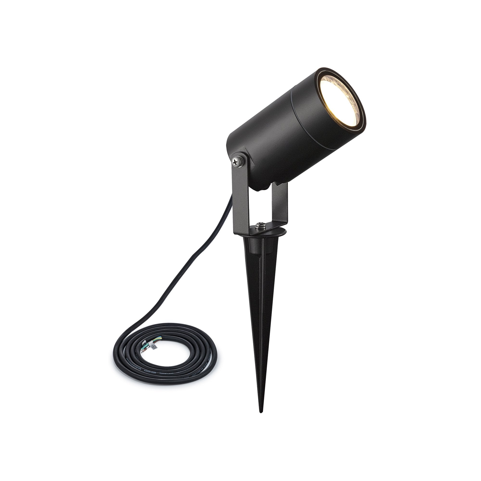 NL81799 Caster Outdoor Spike  Light Black