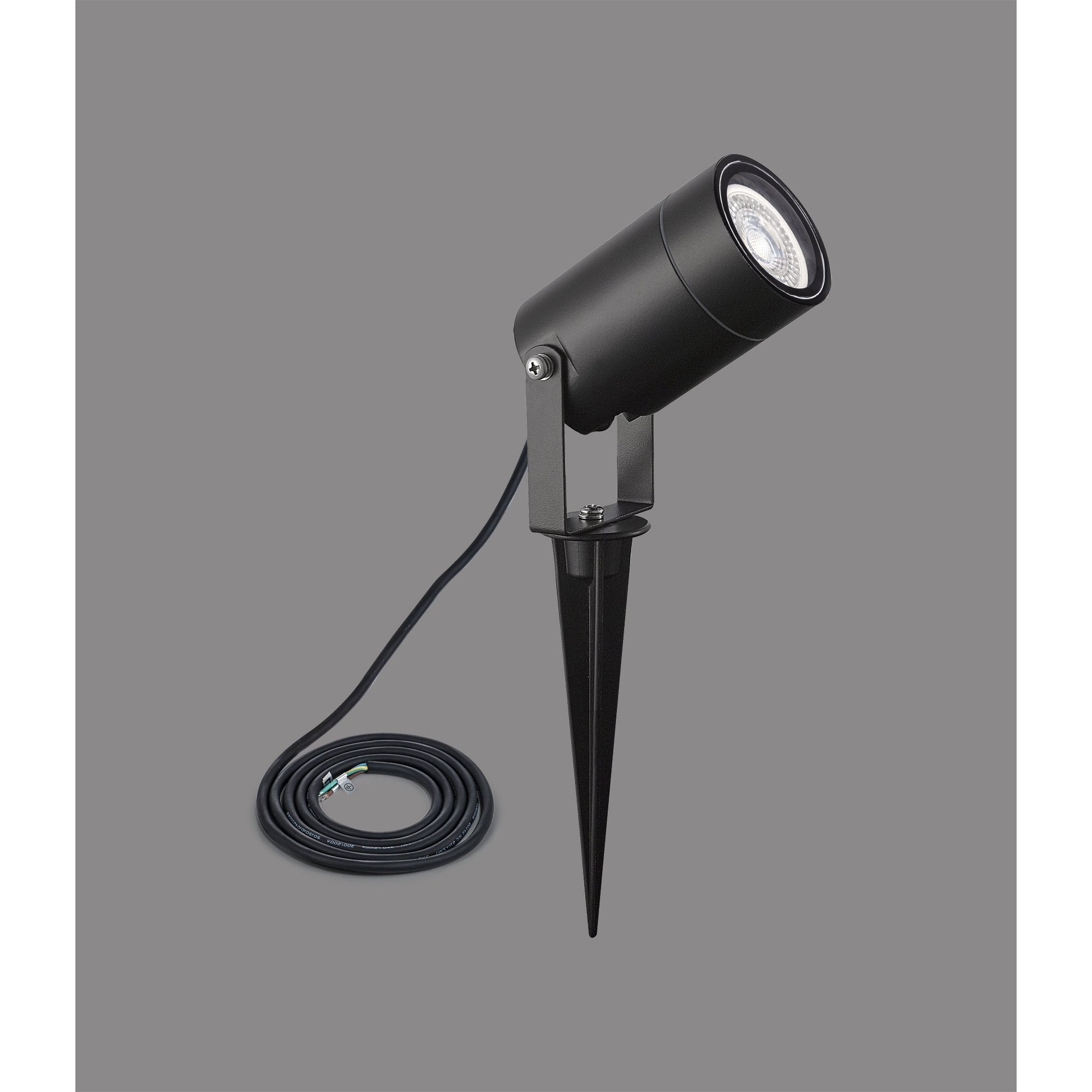 NL81799 Caster Outdoor Spike  Light Black
