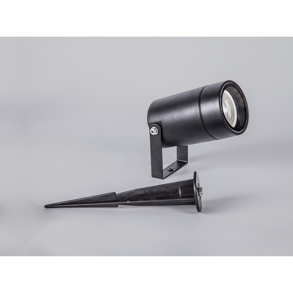 NL81799 Caster Outdoor Spike  Light Black