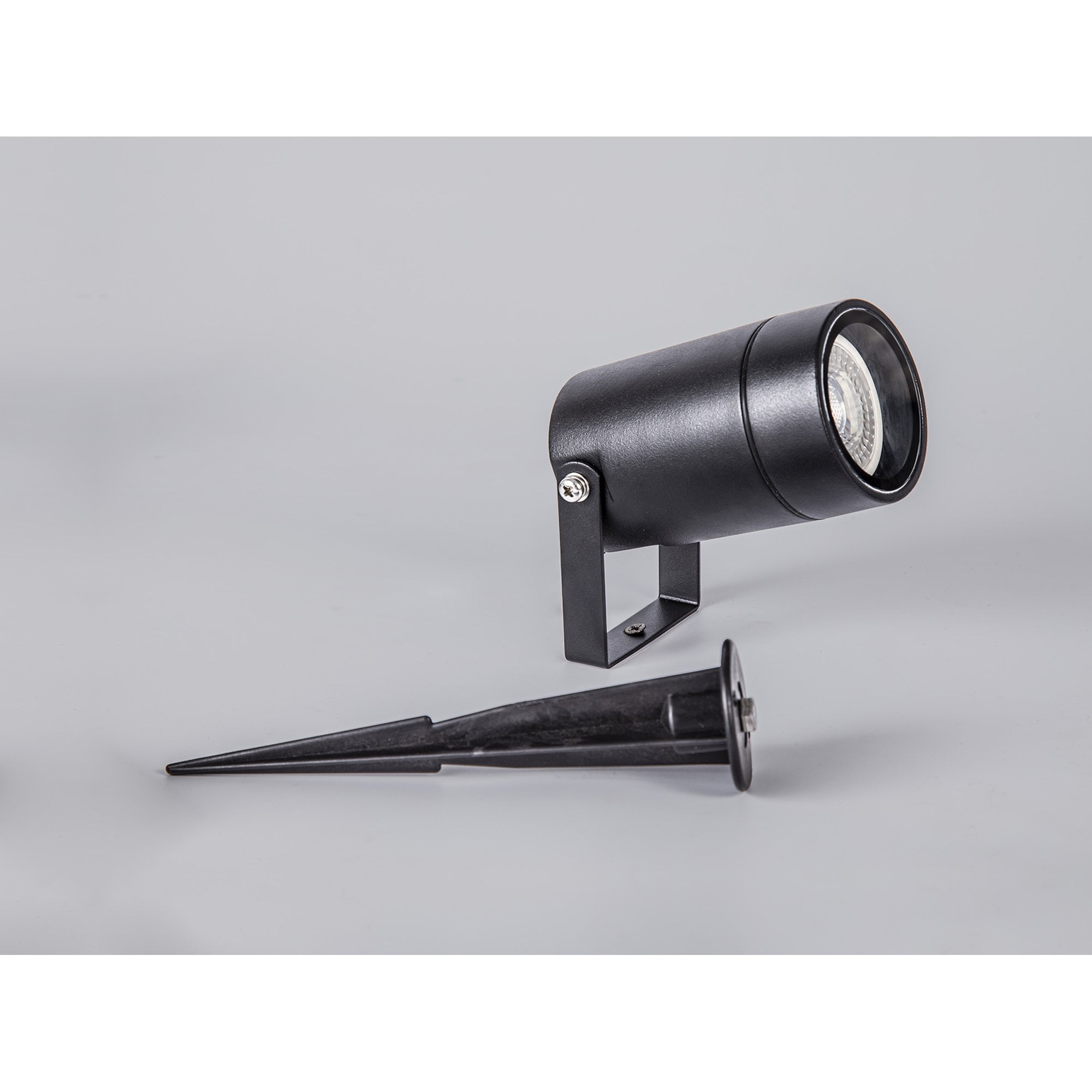 NL81799 Caster Outdoor Spike  Light Black