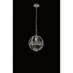 NL81379 Char Small Round Pendant 1 Light Polished Nickel