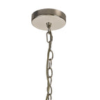 NL81389 Char Large Round Pendant 3 Light Polished Nickel