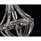 NL81399 Char Teardrop Pendant 1 Light Polished Nickel
