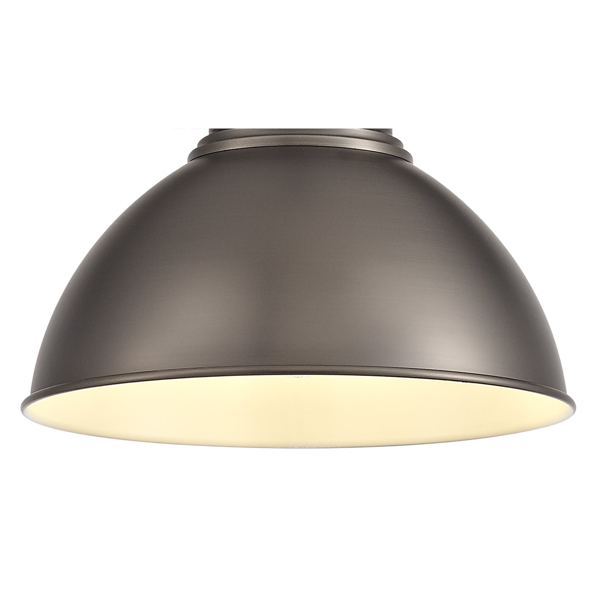NL77379 Corfu Medium Pendant 1 Light Antique Silver/Copper/White