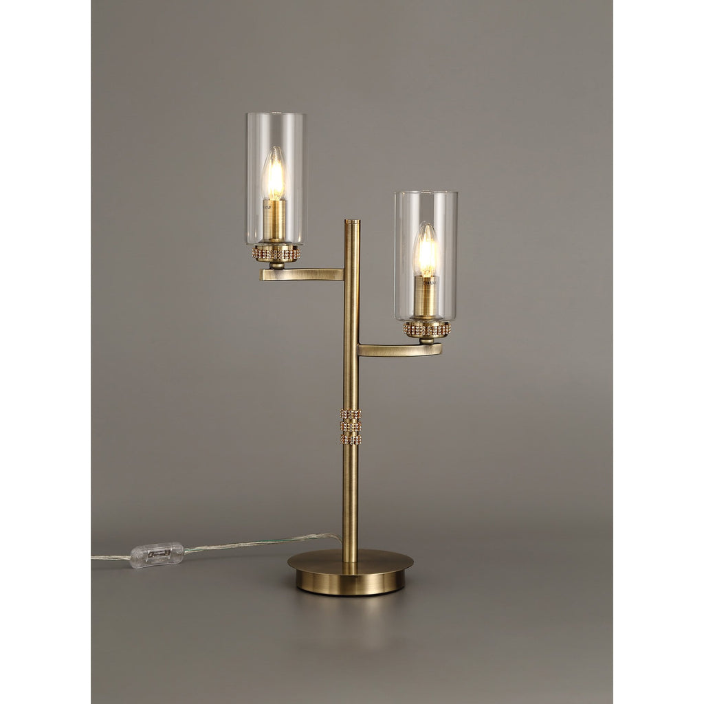 NL73589 Darling Table Lamp Antique Brass