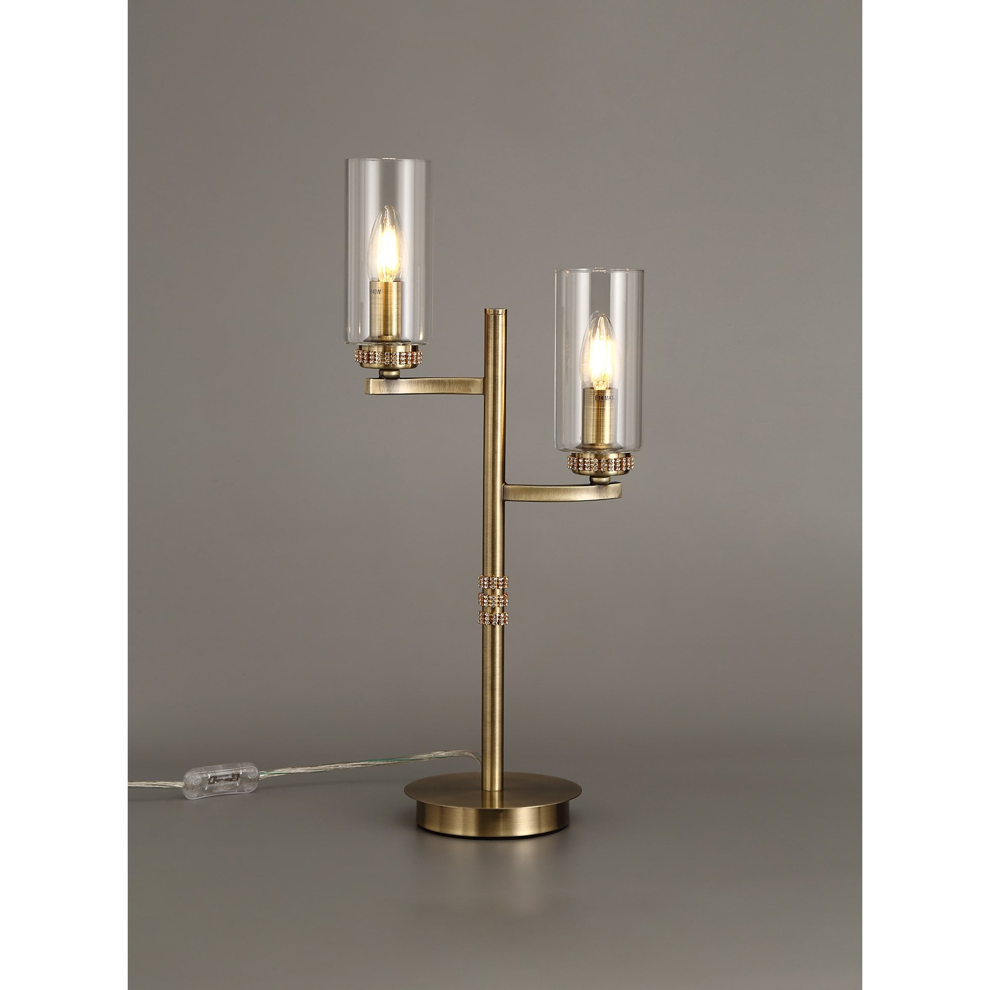 NL73589 Darling Table Lamp Antique Brass