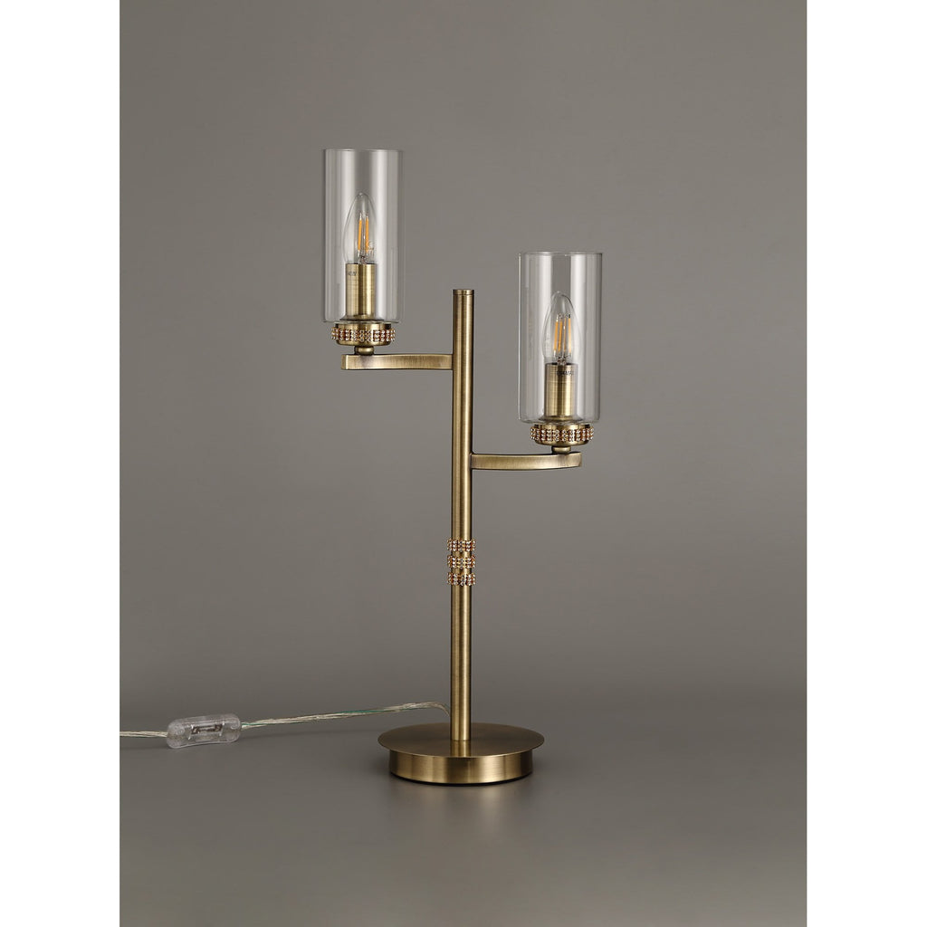 NL73589 Darling Table Lamp Antique Brass