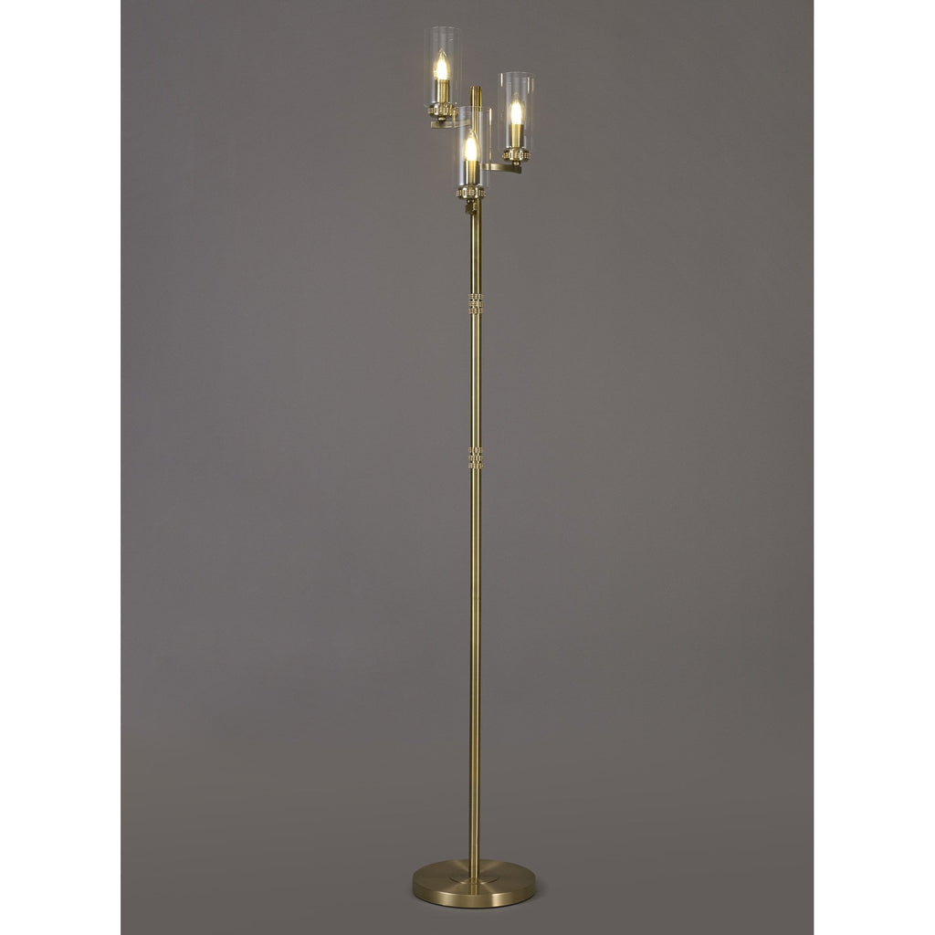 NL73599 Darling Floor Lamp Antique Brass