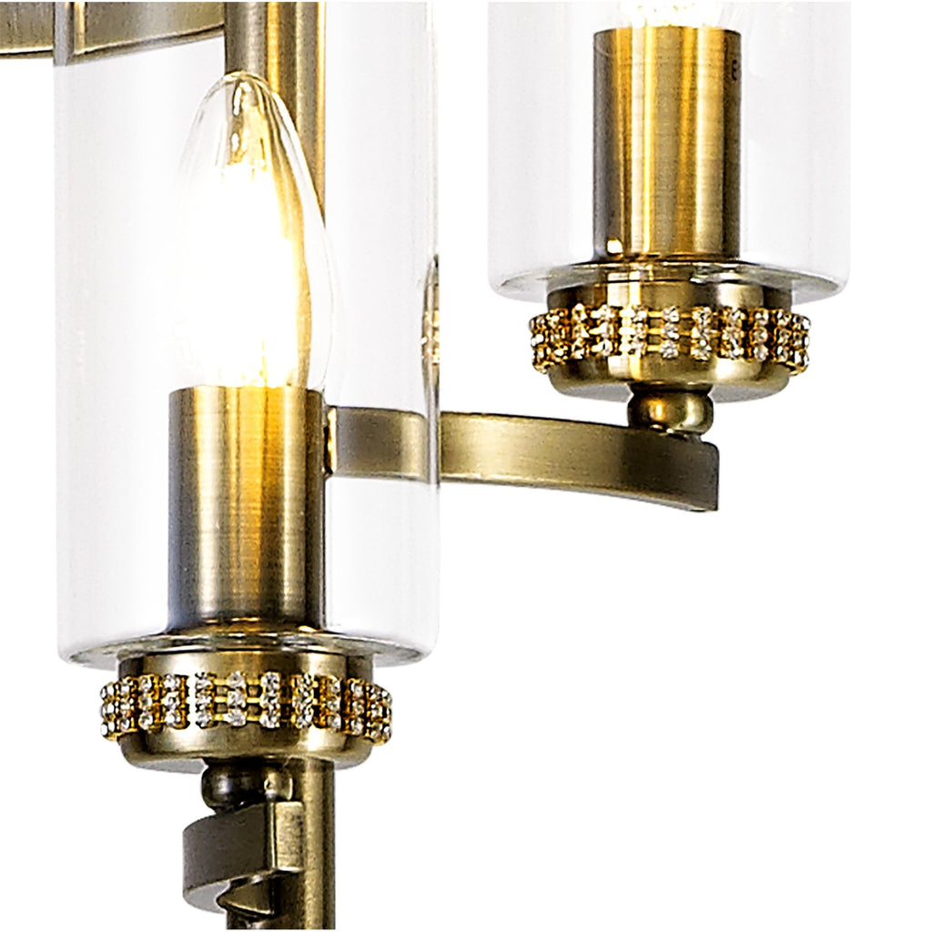 NL73599 Darling Floor Lamp Antique Brass