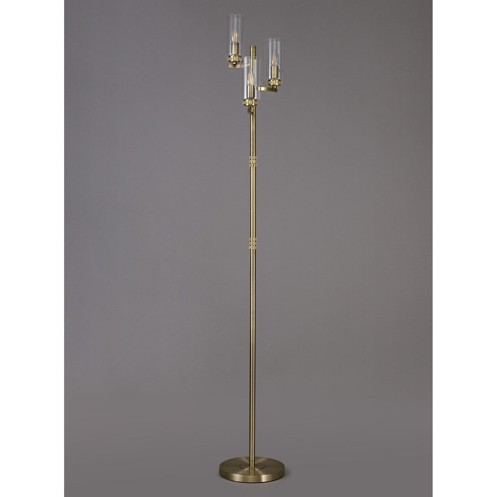NL73599 Darling Floor Lamp Antique Brass