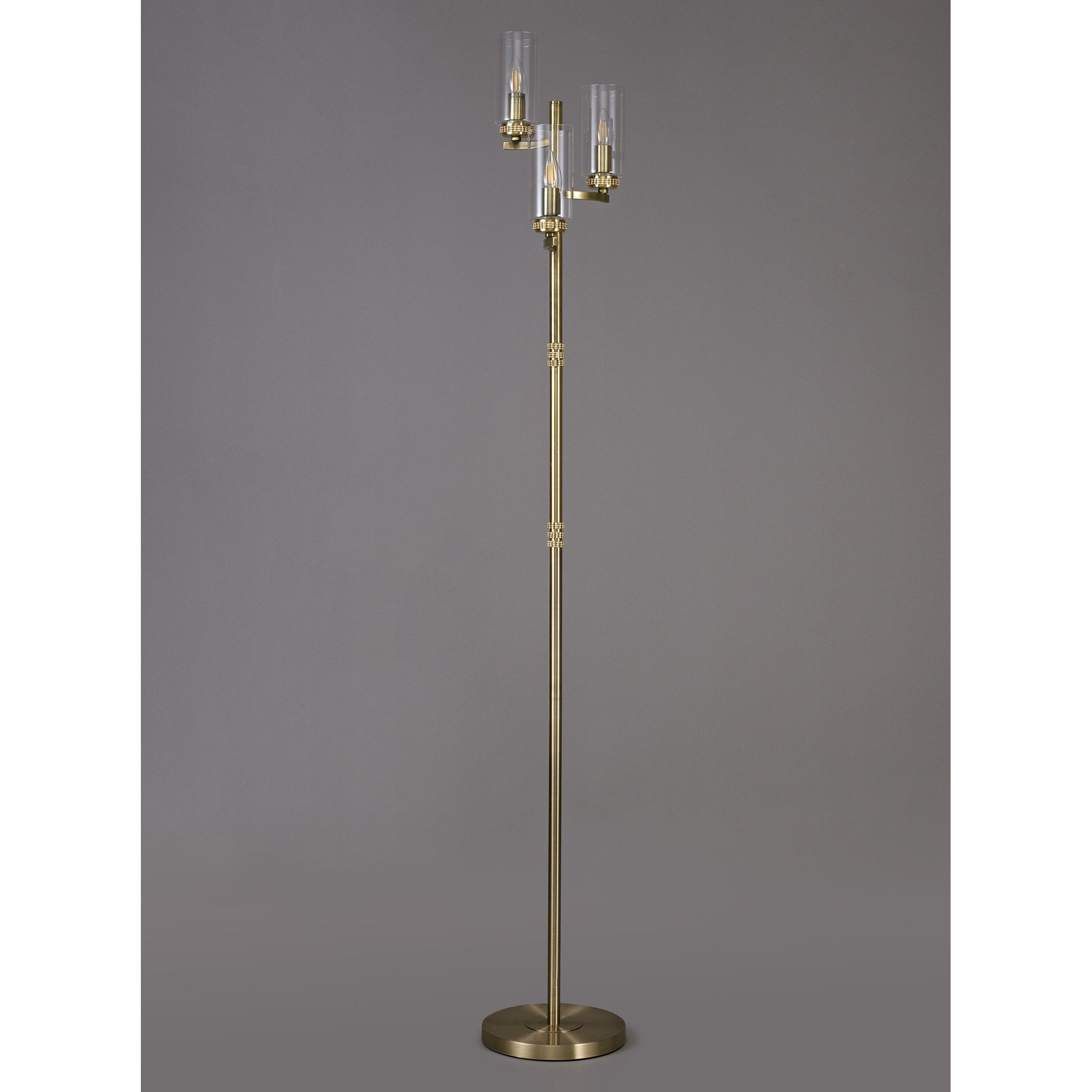 NL73599 Darling Floor Lamp Antique Brass