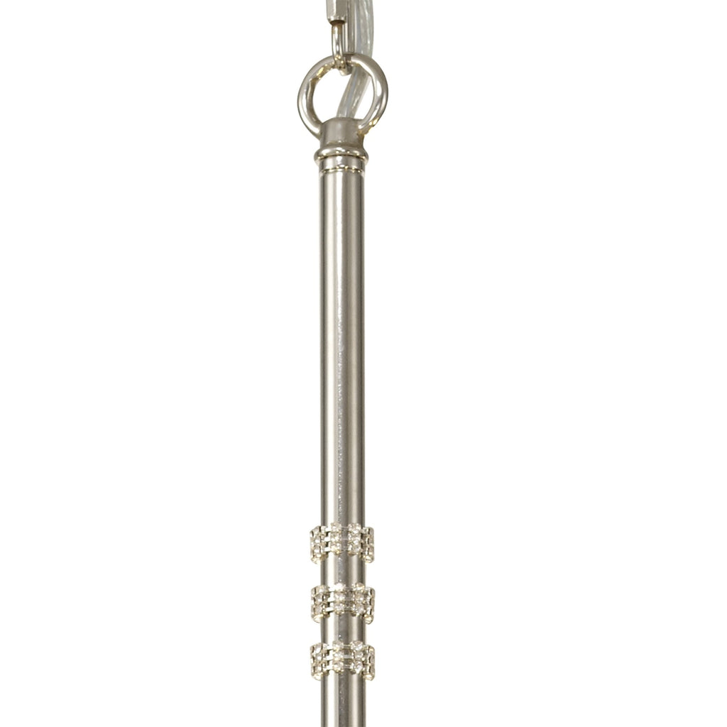 NL83749 Darling 7 Light Pendant/Semi Ceiling Polished Nickel