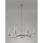 NL83749 Darling 7 Light Pendant/Semi Ceiling Polished Nickel