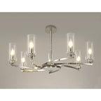 NL83749 Darling 7 Light Pendant/Semi Ceiling Polished Nickel