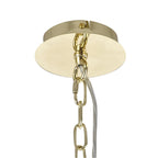 NL83759 Darling 7 Light Pendant/Semi Ceiling Polished Gold