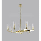 NL83759 Darling 7 Light Pendant/Semi Ceiling Polished Gold