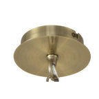 NL83769 Darling 7 Light Pendant/Semi Ceiling Antique Brass
