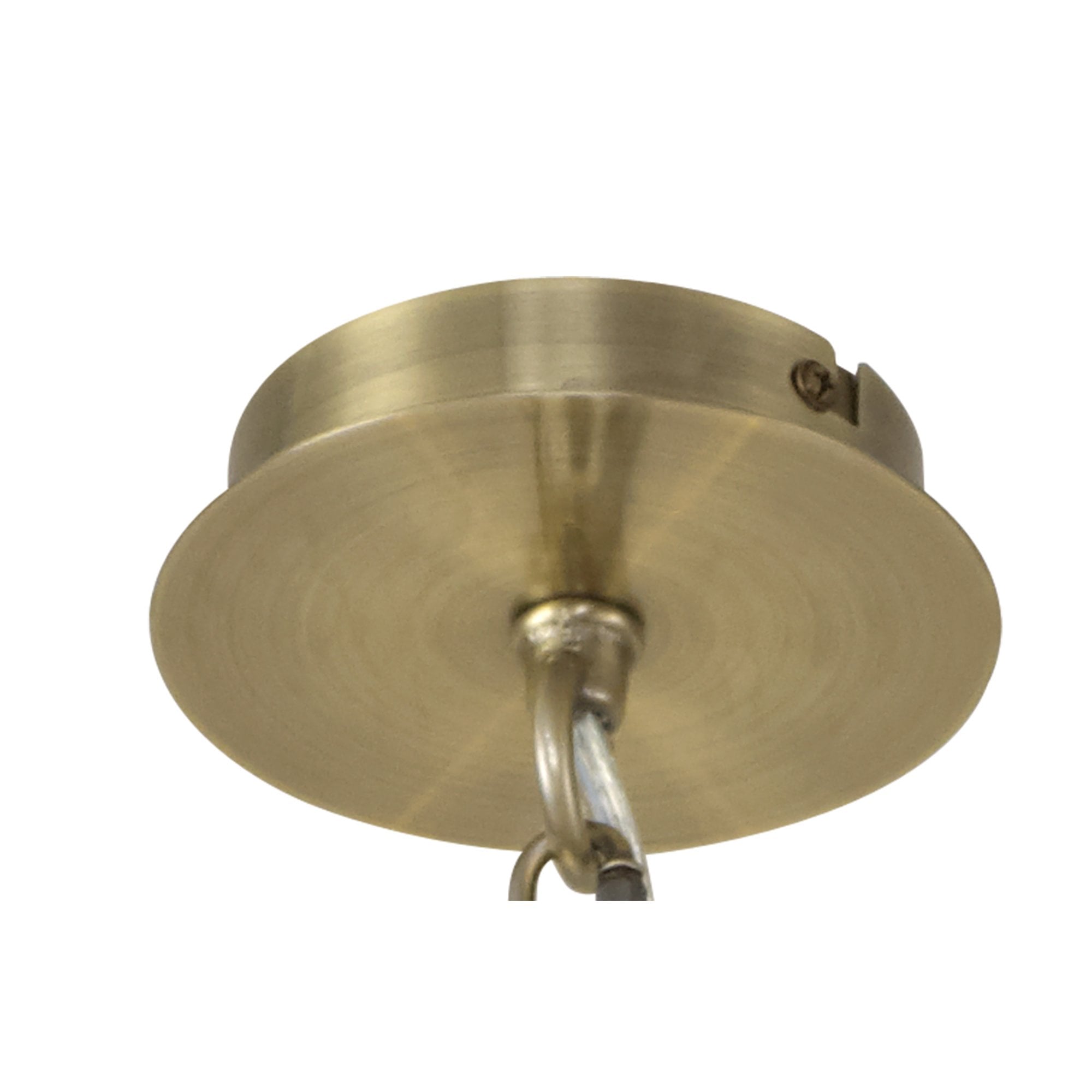 NL83769 Darling 7 Light Pendant/Semi Ceiling Antique Brass