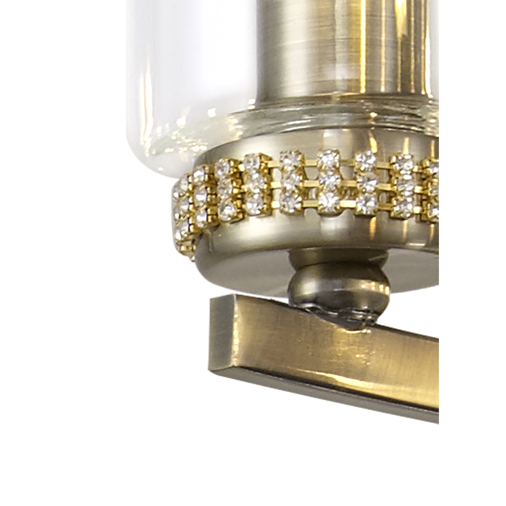 NL83769 Darling 7 Light Pendant/Semi Ceiling Antique Brass