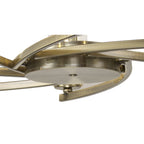 NL83769 Darling 7 Light Pendant/Semi Ceiling Antique Brass