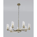 NL83769 Darling 7 Light Pendant/Semi Ceiling Antique Brass