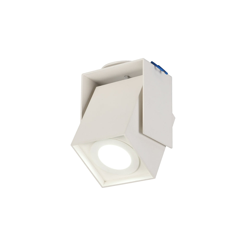 NL73809 Donto Adjustable Square Spot Light Sand White