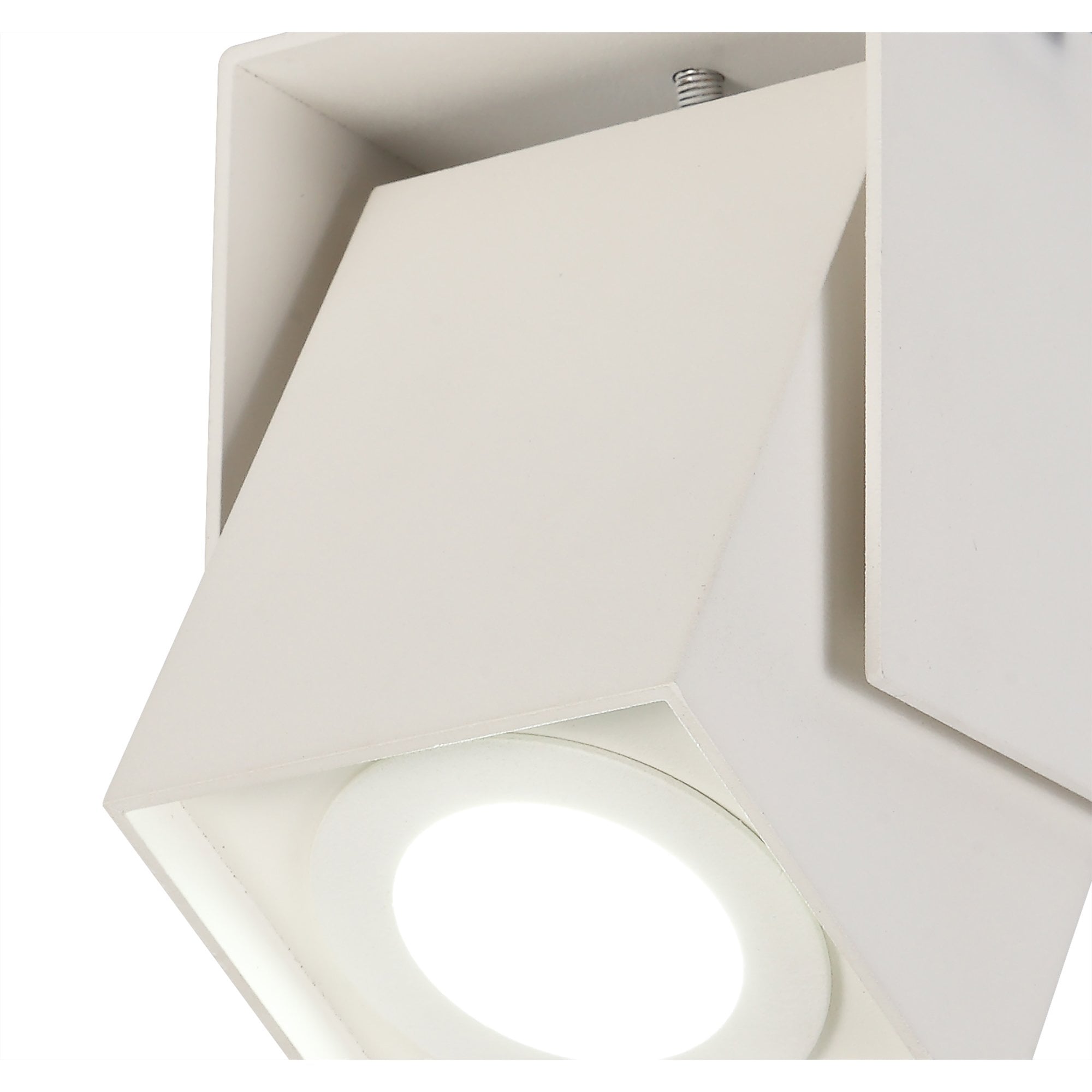 NL73809 Donto Adjustable Square Spot Light Sand White
