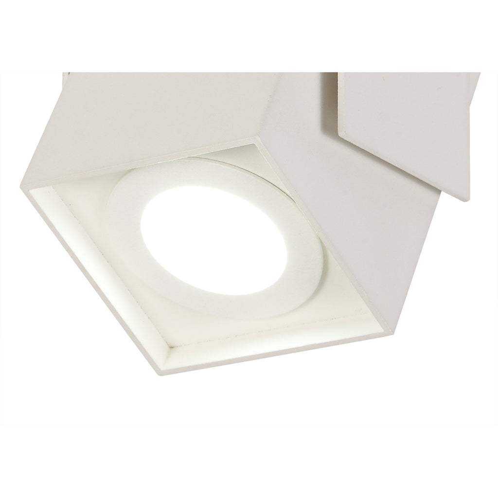 NL73809 Donto Adjustable Square Spot Light Sand White